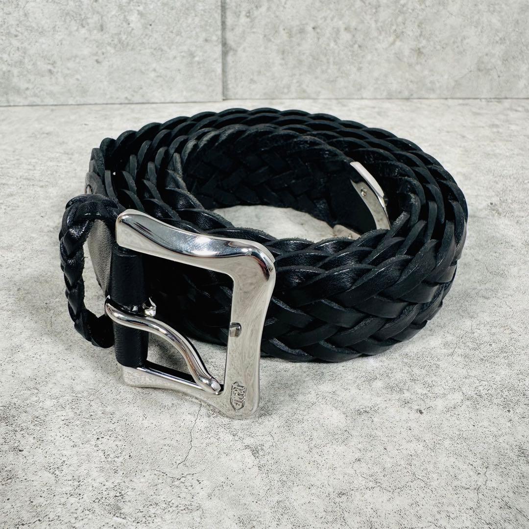 J&M Davidson メッシュベルト 30mm 36/90 レザー ブラック