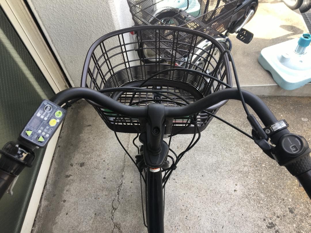 地域限定送料無料　パスバビー　子供乗せ　12,3AH　黒　神戸市　電動自転車