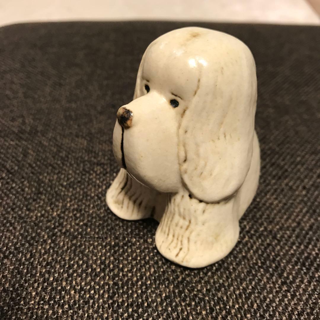 【希少】リサ・ラーソン スパニエル 陶器 置物