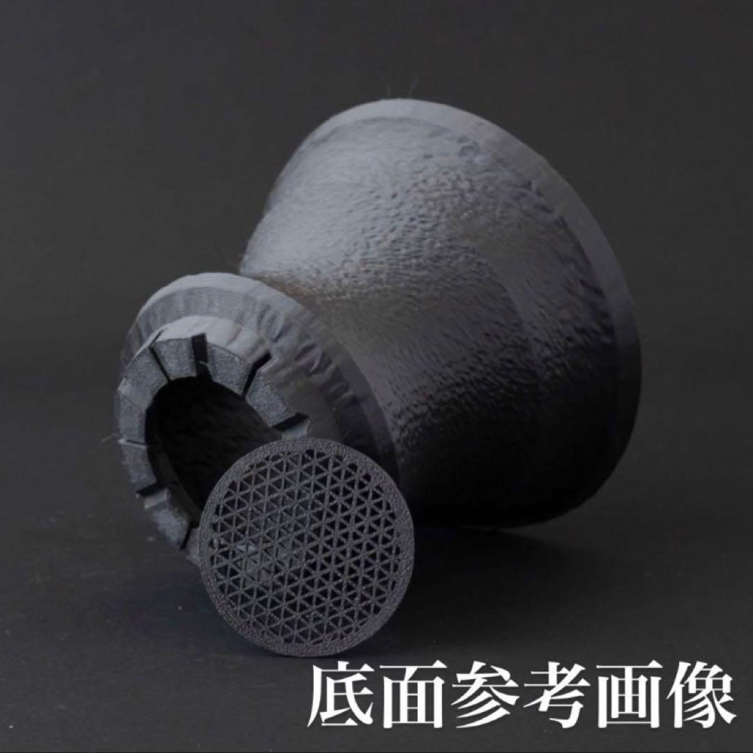 入道〜朱雀〜　４号直径12㎝　5個セット　3dプリンター鉢　作家鉢　アガベ