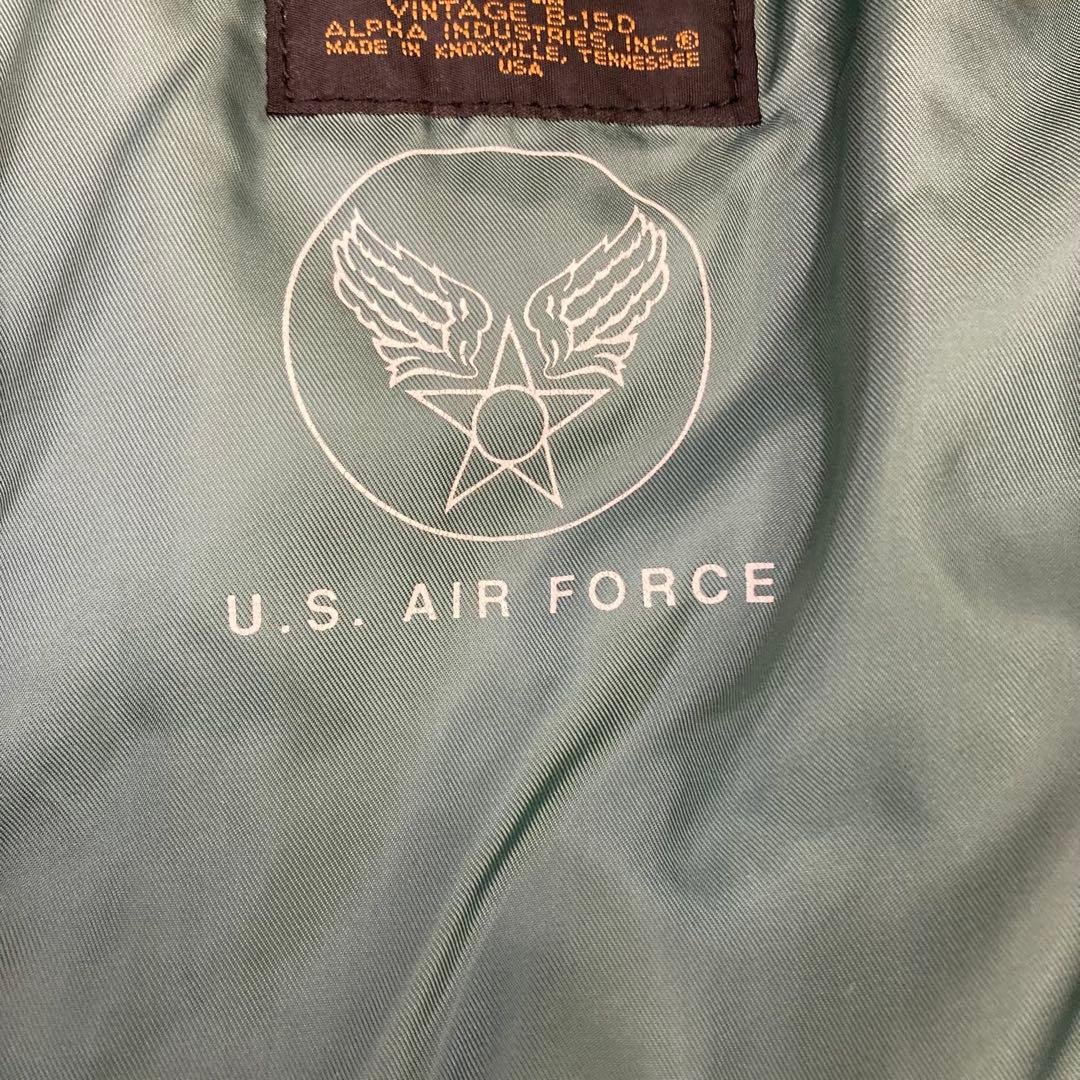 ALPHA INDUSTRIES フライトジャケット B-15D USA製　L