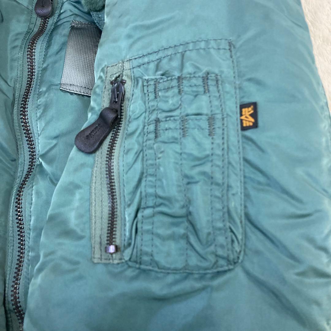 ALPHA INDUSTRIES フライトジャケット B-15D USA製　L