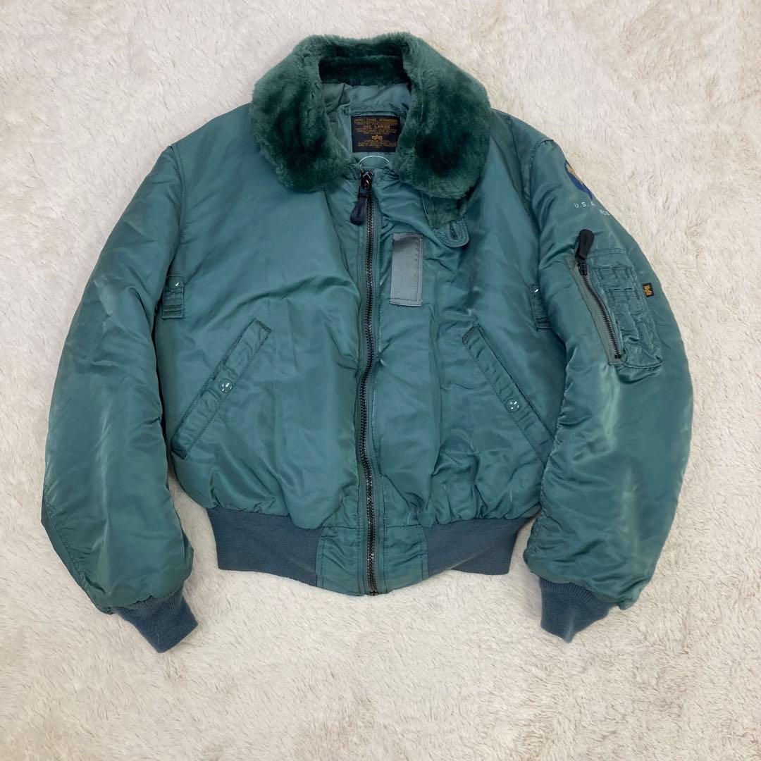 ALPHA INDUSTRIES フライトジャケット B-15D USA製　L