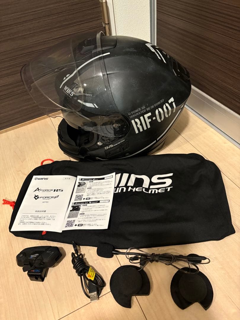 [古着屋パンダ]WINS G-FORCE ジェットヘルメット