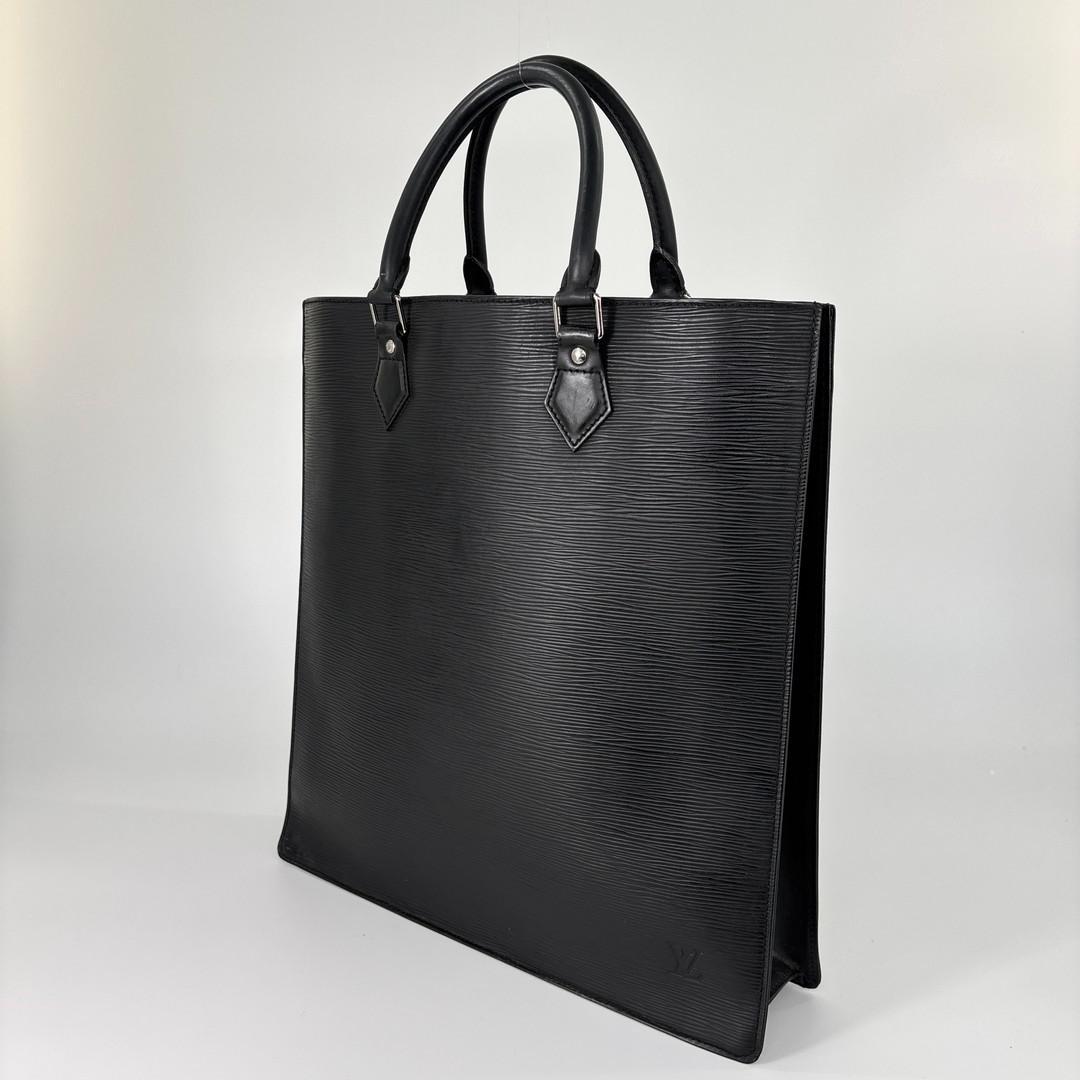 極美品 ルイヴィトン エピ トートバッグ サックプラ M59082 メンズ 黒