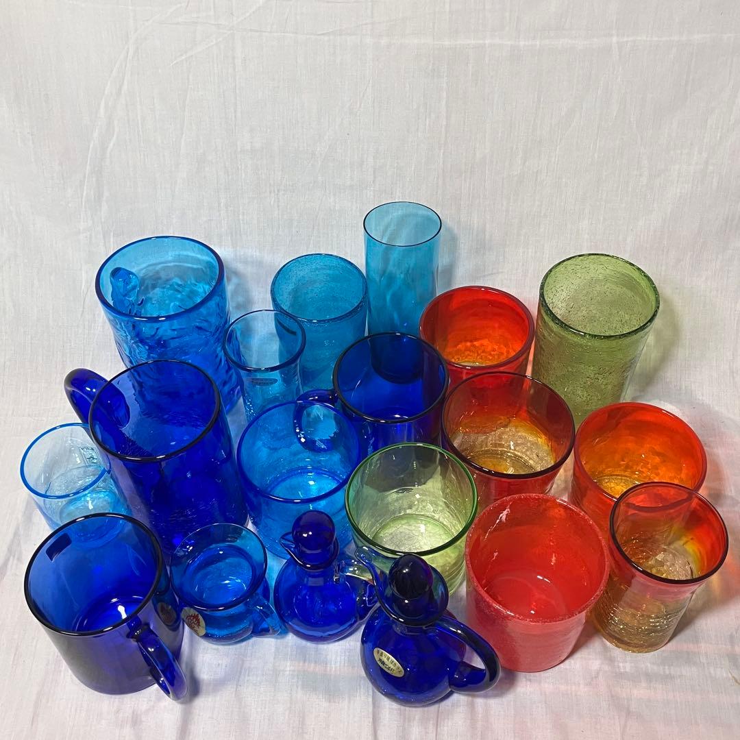 琉球ガラス 19個セット