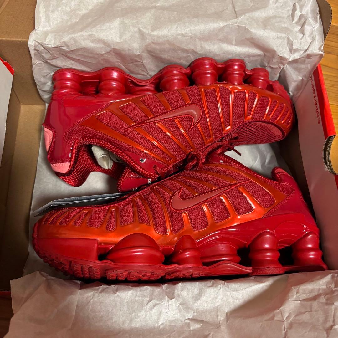 【新品】Nike Shox TL Gym Red/White 26.5cm