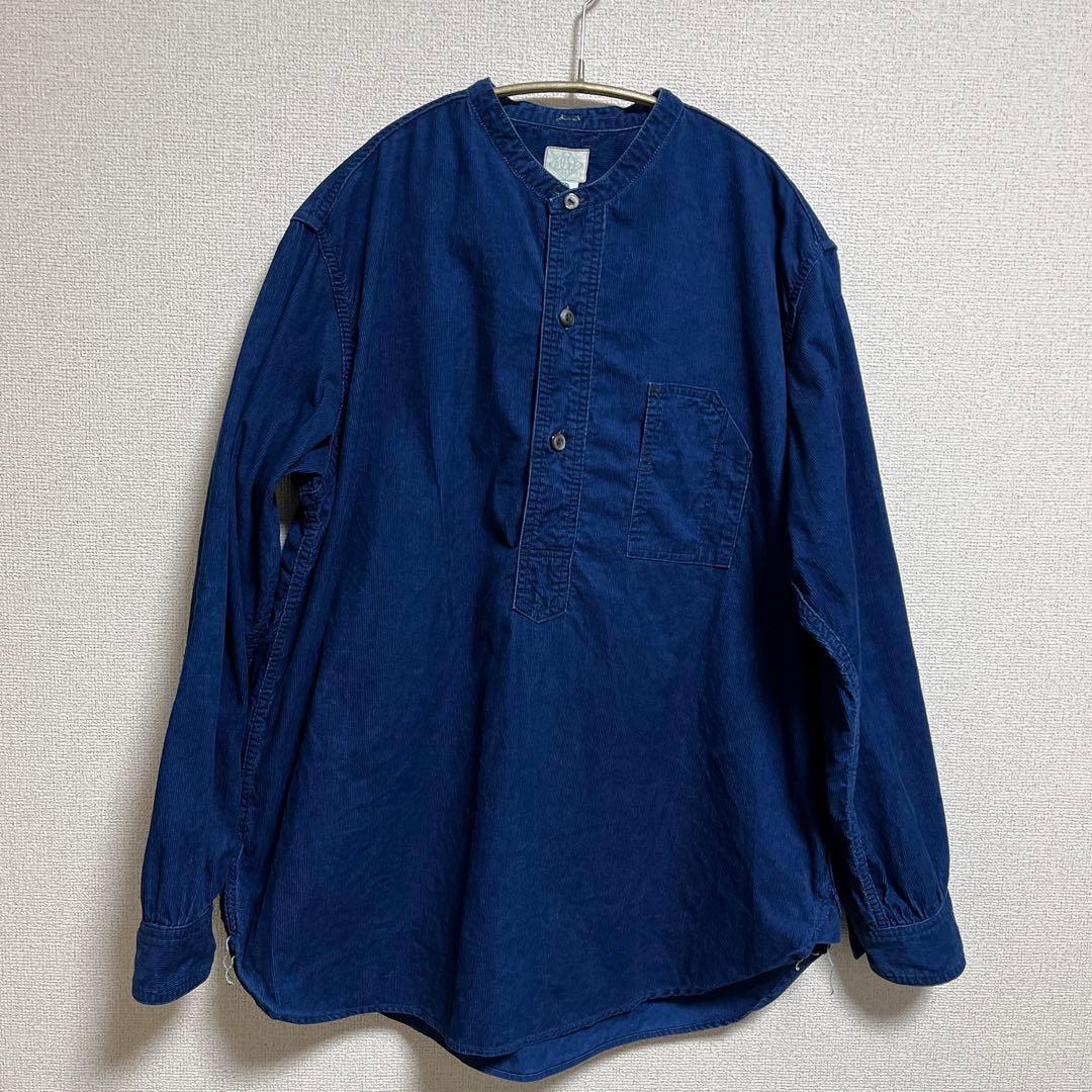 トップス POST O'ALLS #1203-CCI Band Collar Shirt