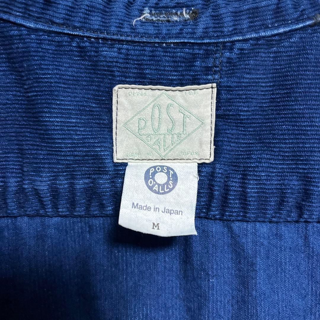 トップス POST O'ALLS #1203-CCI Band Collar Shirt