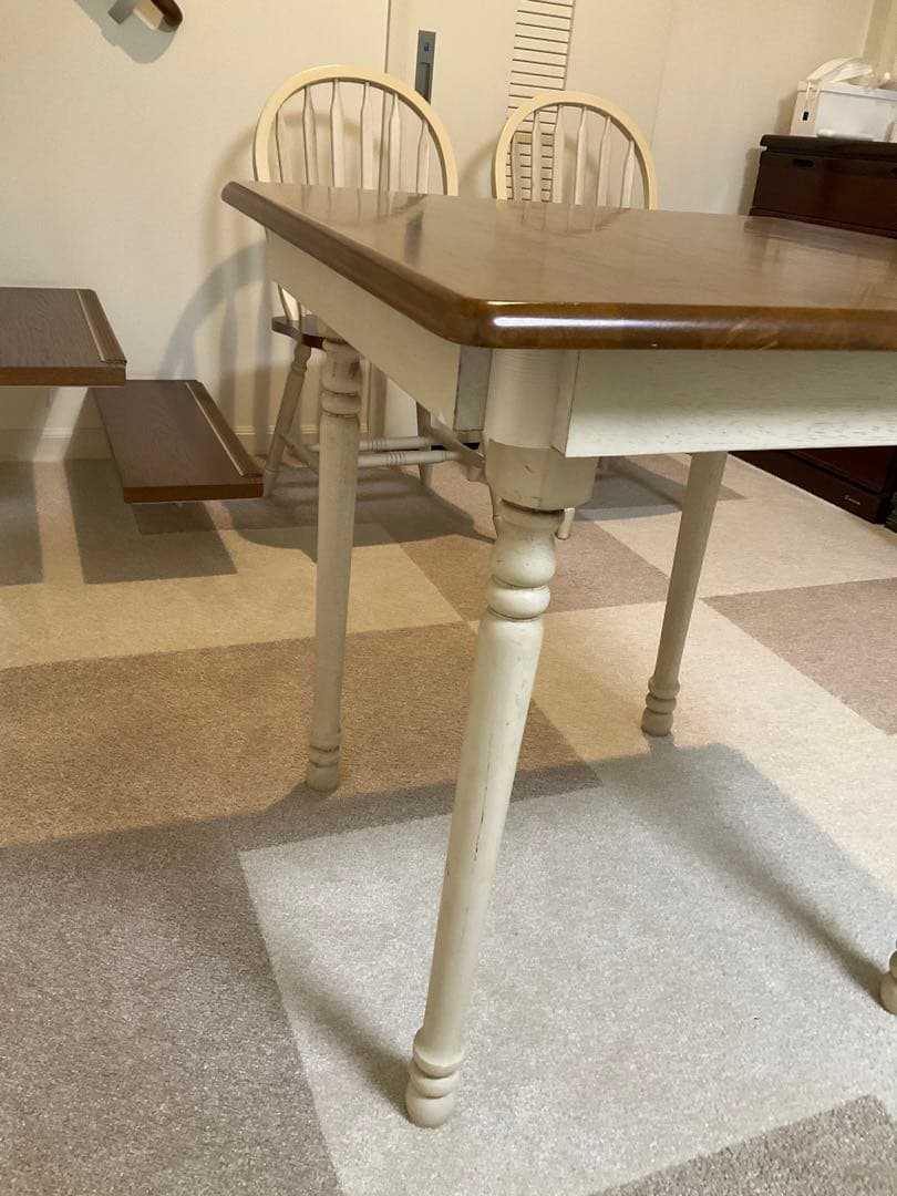出品① マキアート　ダイニング　テーブルx1 & チェアx2 セット