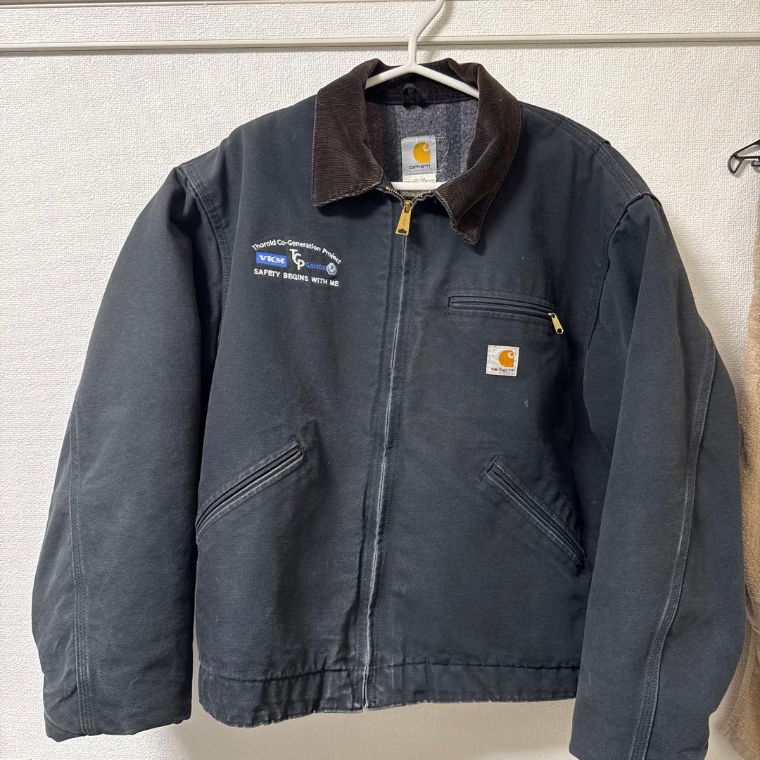 carhartt デトロイトジャケット　j01 BLK ブラック　USA 雰囲気