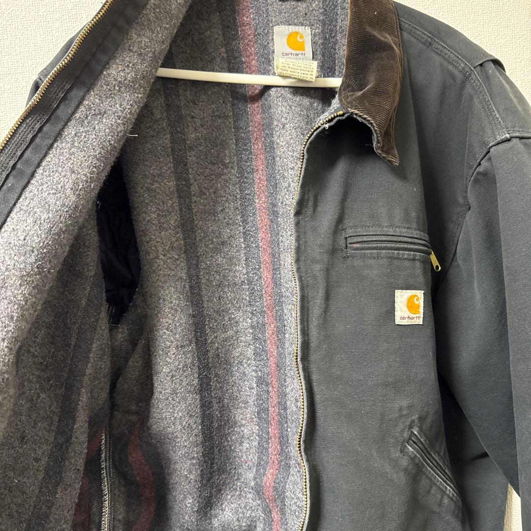 carhartt デトロイトジャケット　j01 BLK ブラック　USA 雰囲気