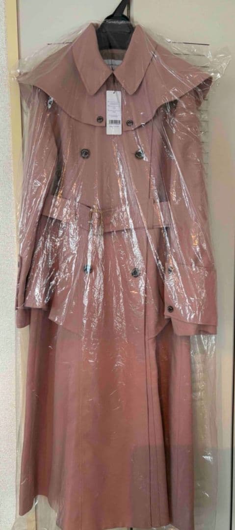 Peplum Trench Coat inspired by ネビュラロマンス