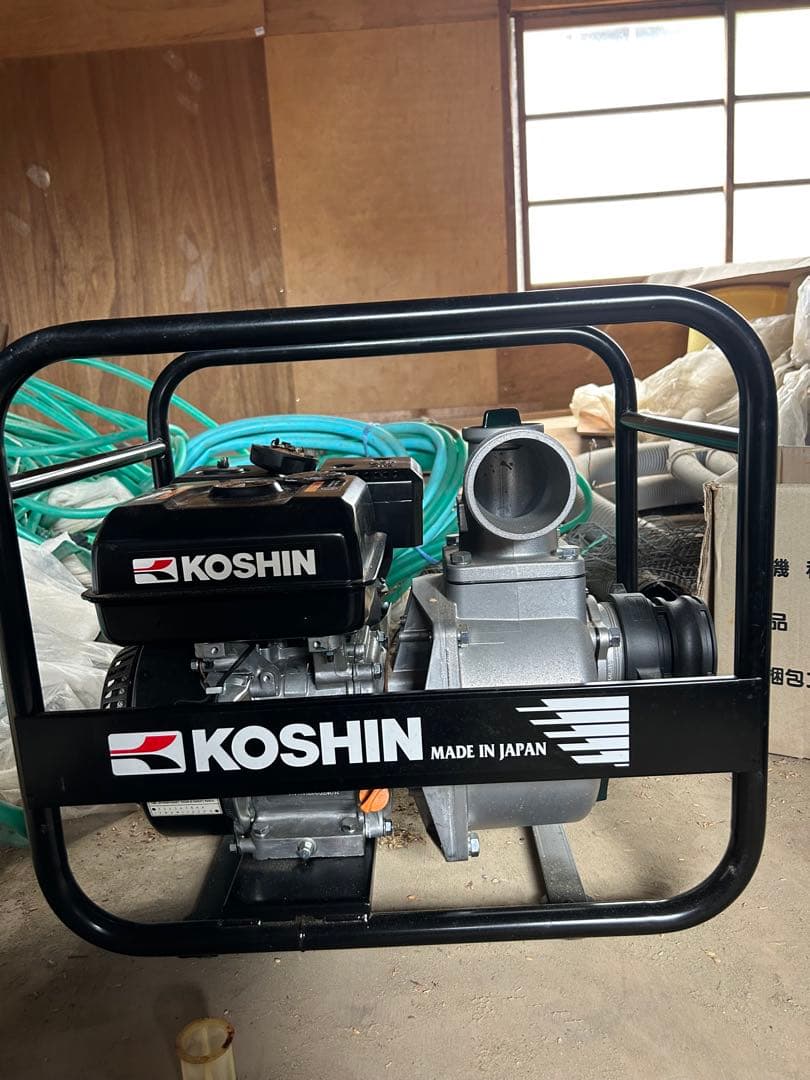 KOSHIN SEV-80X ハイデルスエンジルポンプ