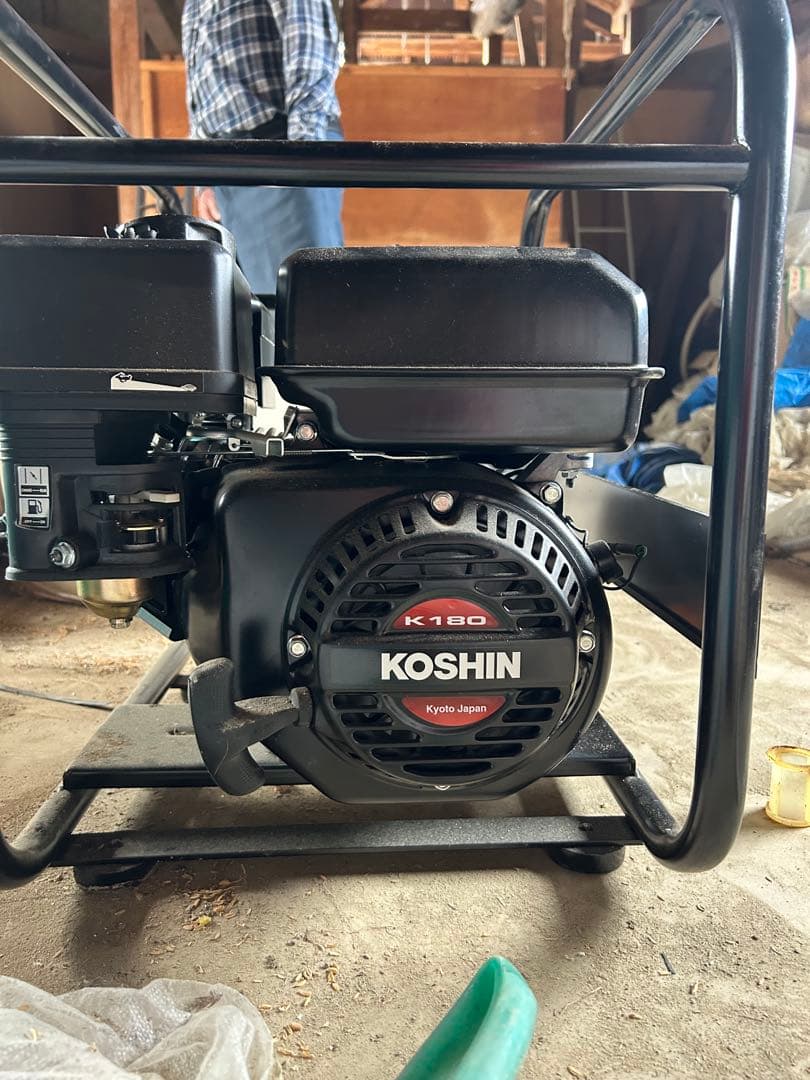 KOSHIN SEV-80X ハイデルスエンジルポンプ