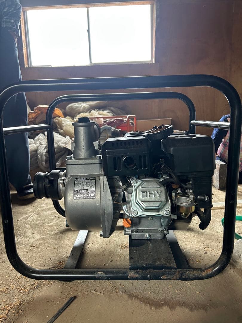 KOSHIN SEV-80X ハイデルスエンジルポンプ