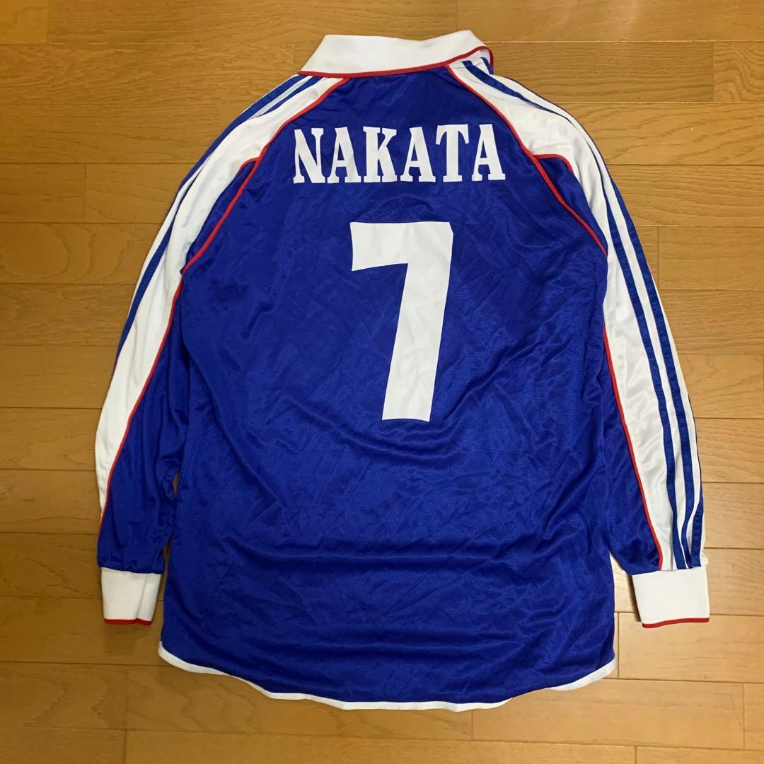 2002W杯 adidas 日本代表 中田英寿 ユニホーム レプリカ 長袖