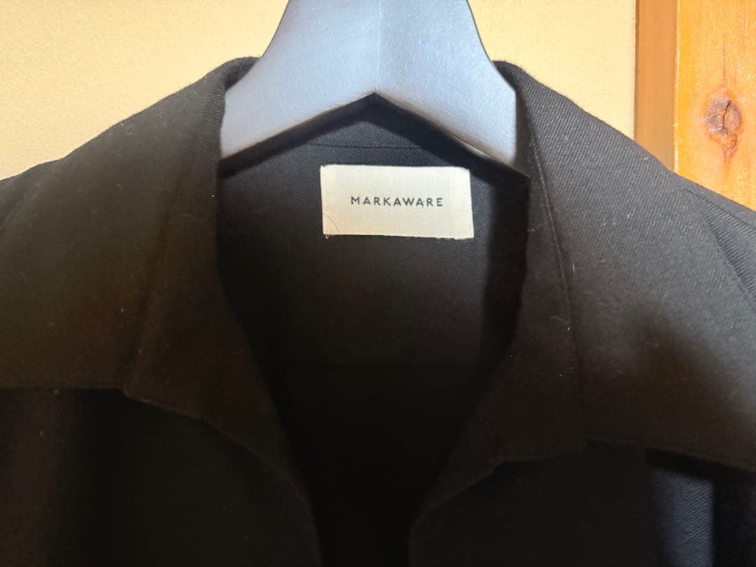 トップス MARKAWARE ORGANIC WOOL VAREUSE SHIRT