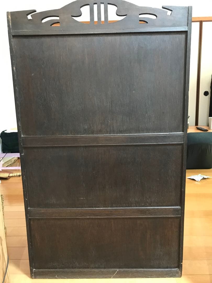 ながせ　文机　ライティングビューロー  大正　昭和　戦前　棚
