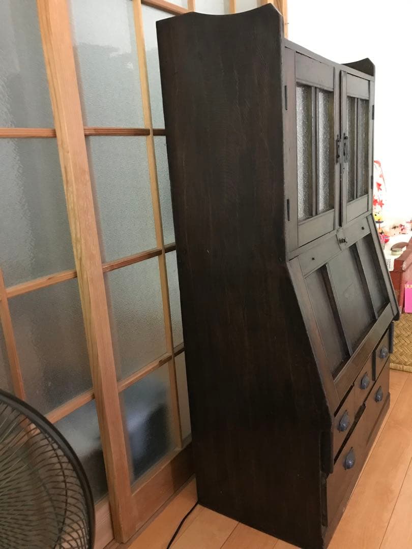 ながせ　文机　ライティングビューロー  大正　昭和　戦前　棚