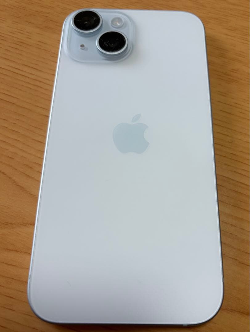 （値下げ） iPhone 15 Blue 128GB SIMロックなし【良品】
