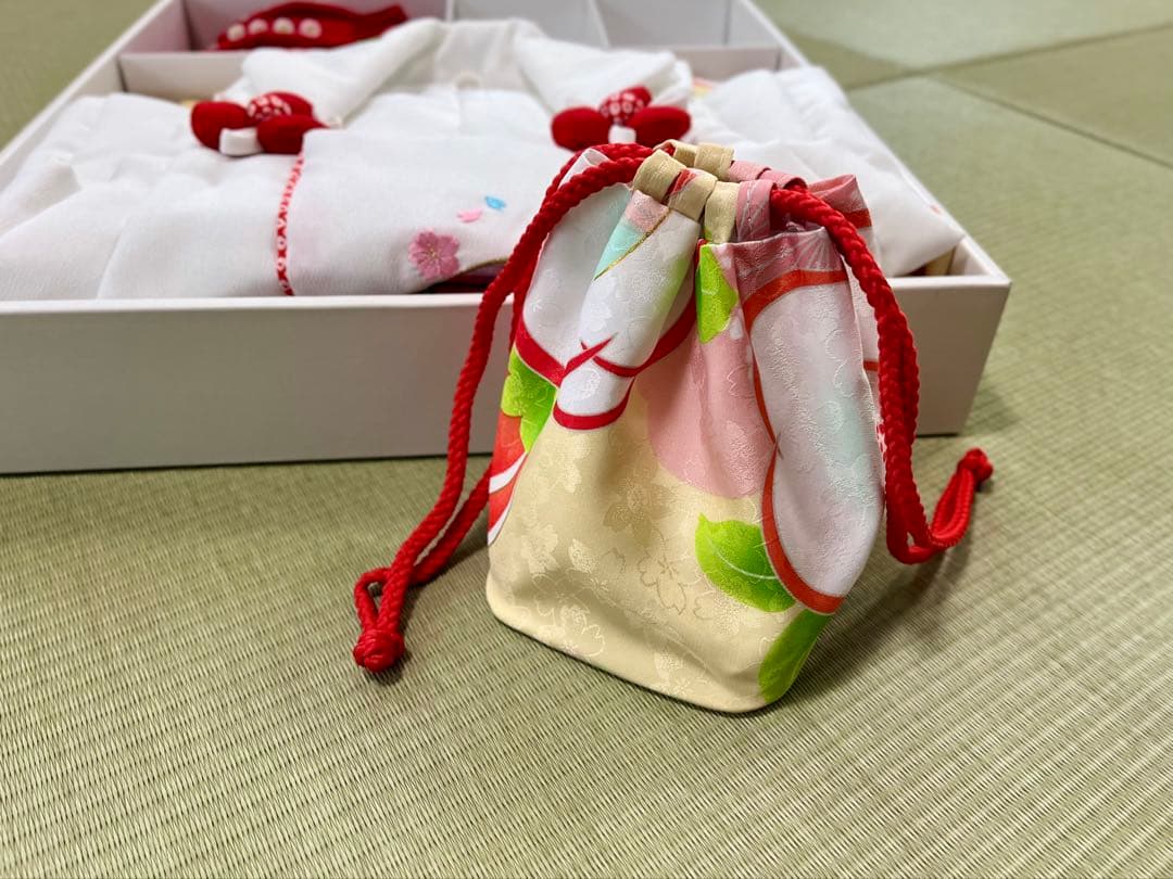 【美品】七五三 着物 3歳 女の子 9点被布セット