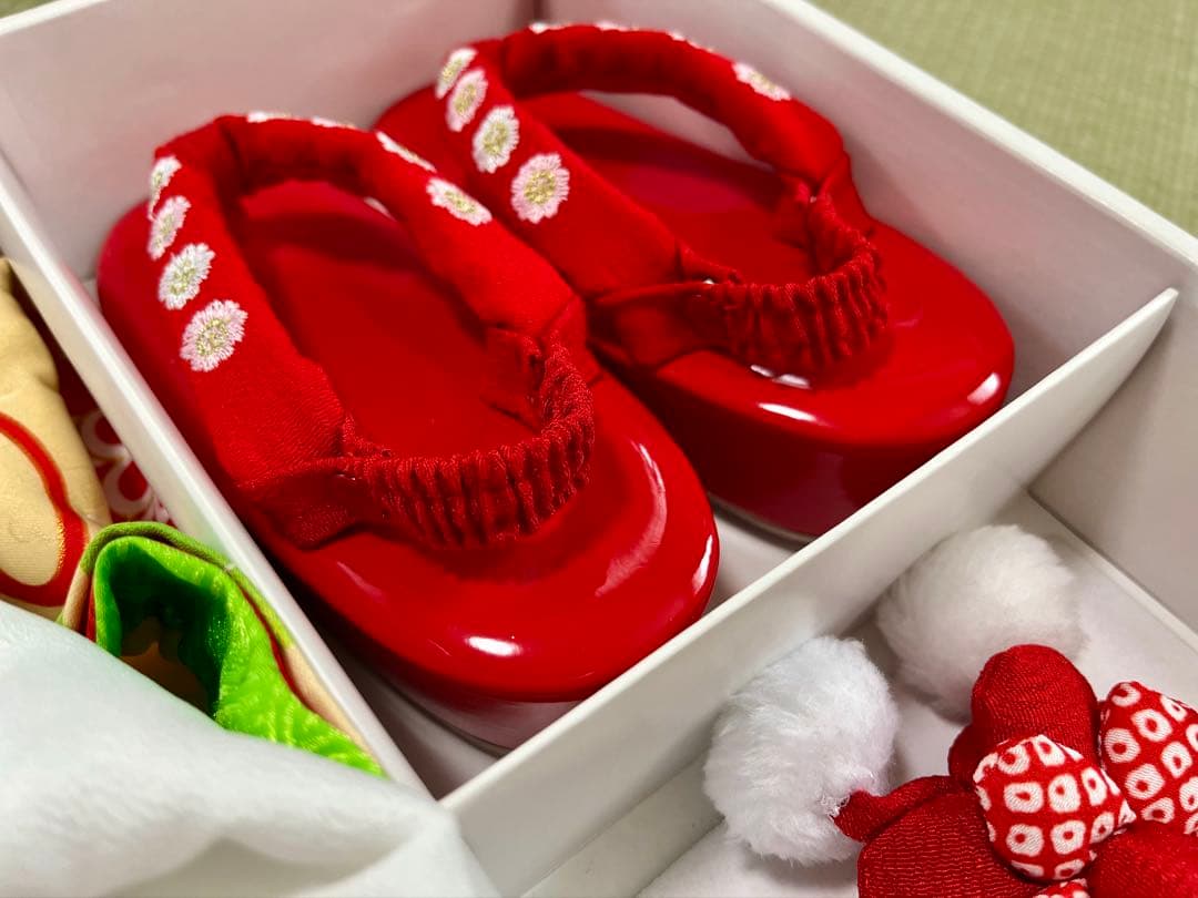 【美品】七五三 着物 3歳 女の子 9点被布セット