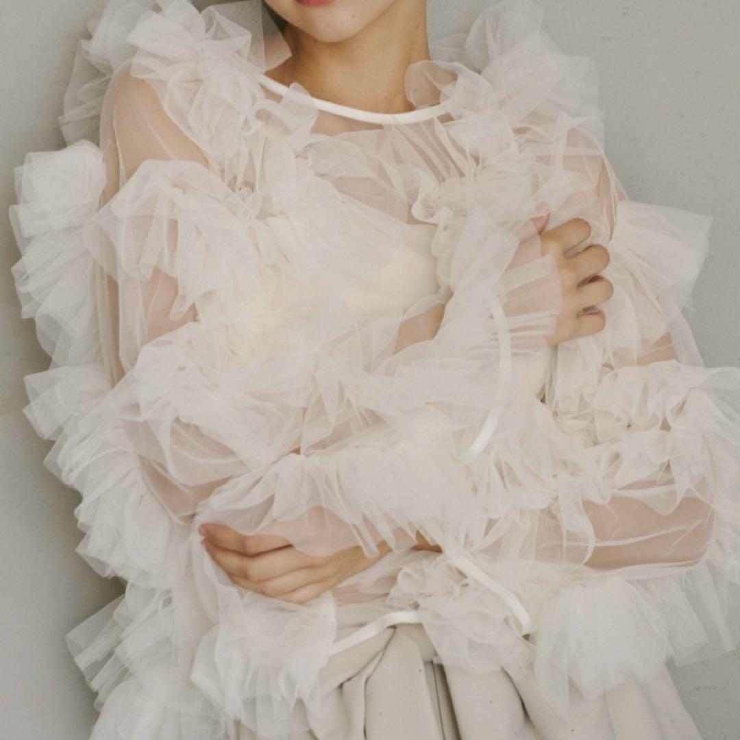 トップス tulle veil tops NOTRE emor