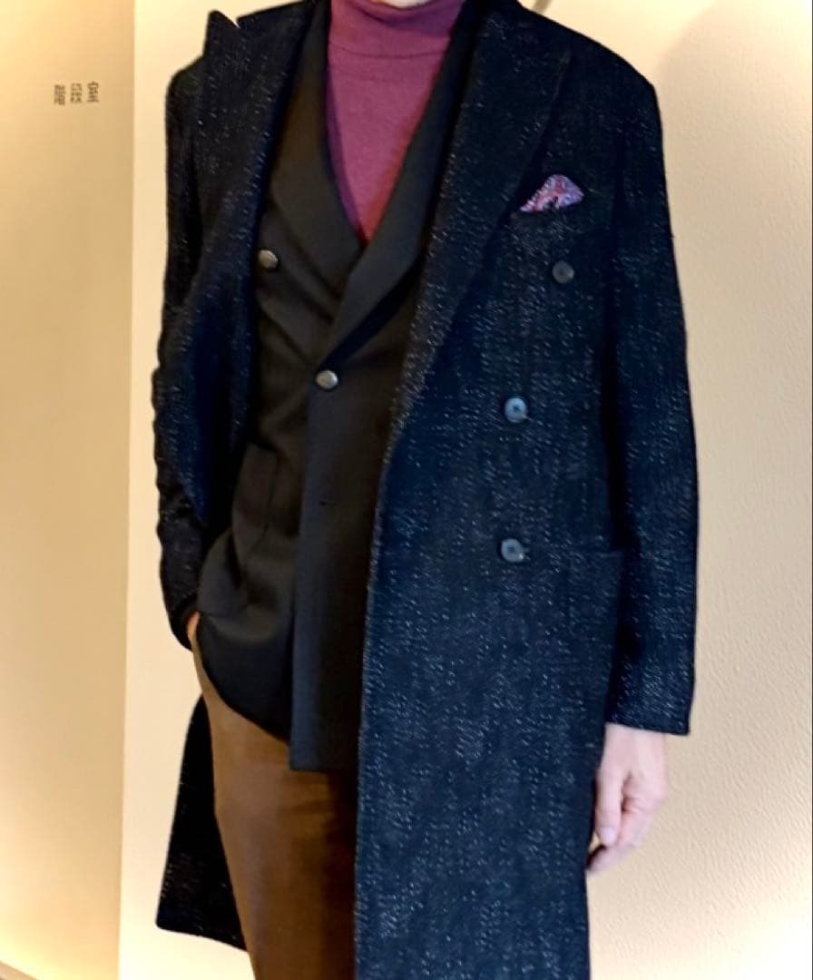 トゥモローランド ピルグリム ダブル チェスターコート　　ラルディーニ ビームス