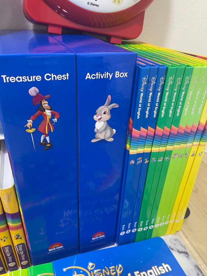 DWE ディズニー英語システム　メインプログラムフルセット　ほぼ未使用　520