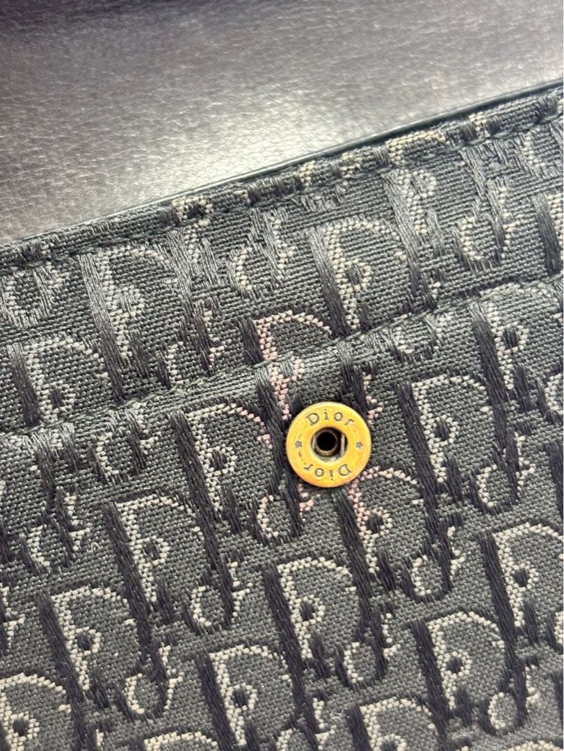 Dior 二つ折り財布 ブラック