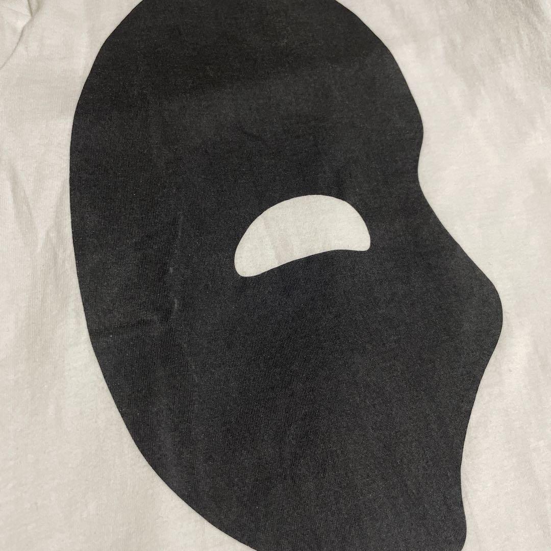 コムデギャルソン　半袖TシャツSサイズ　仮面プリントマスカレード