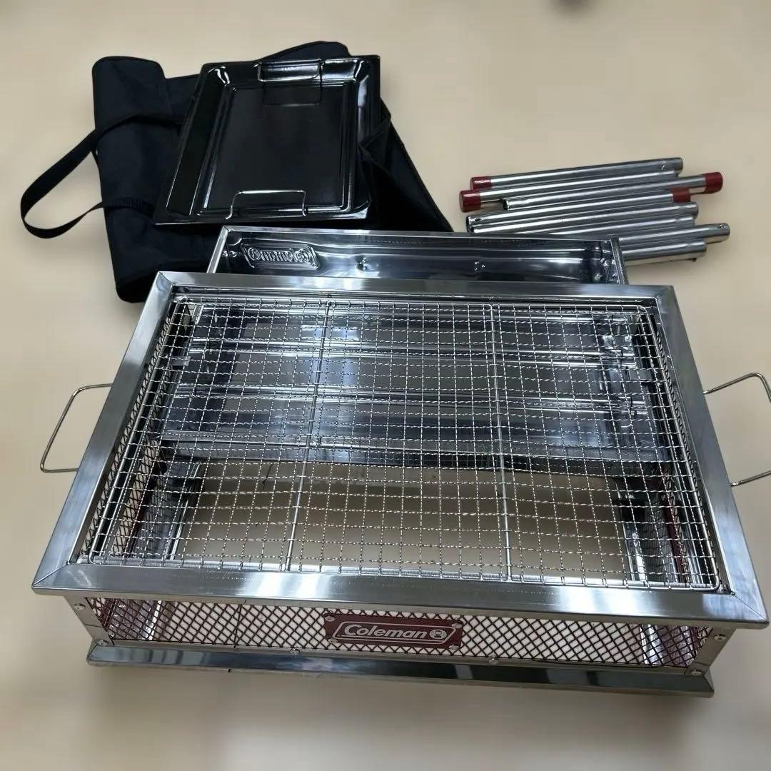 コールマン クールスパイダー＆専用グリルキャリーケースプロセット (新品未使用)