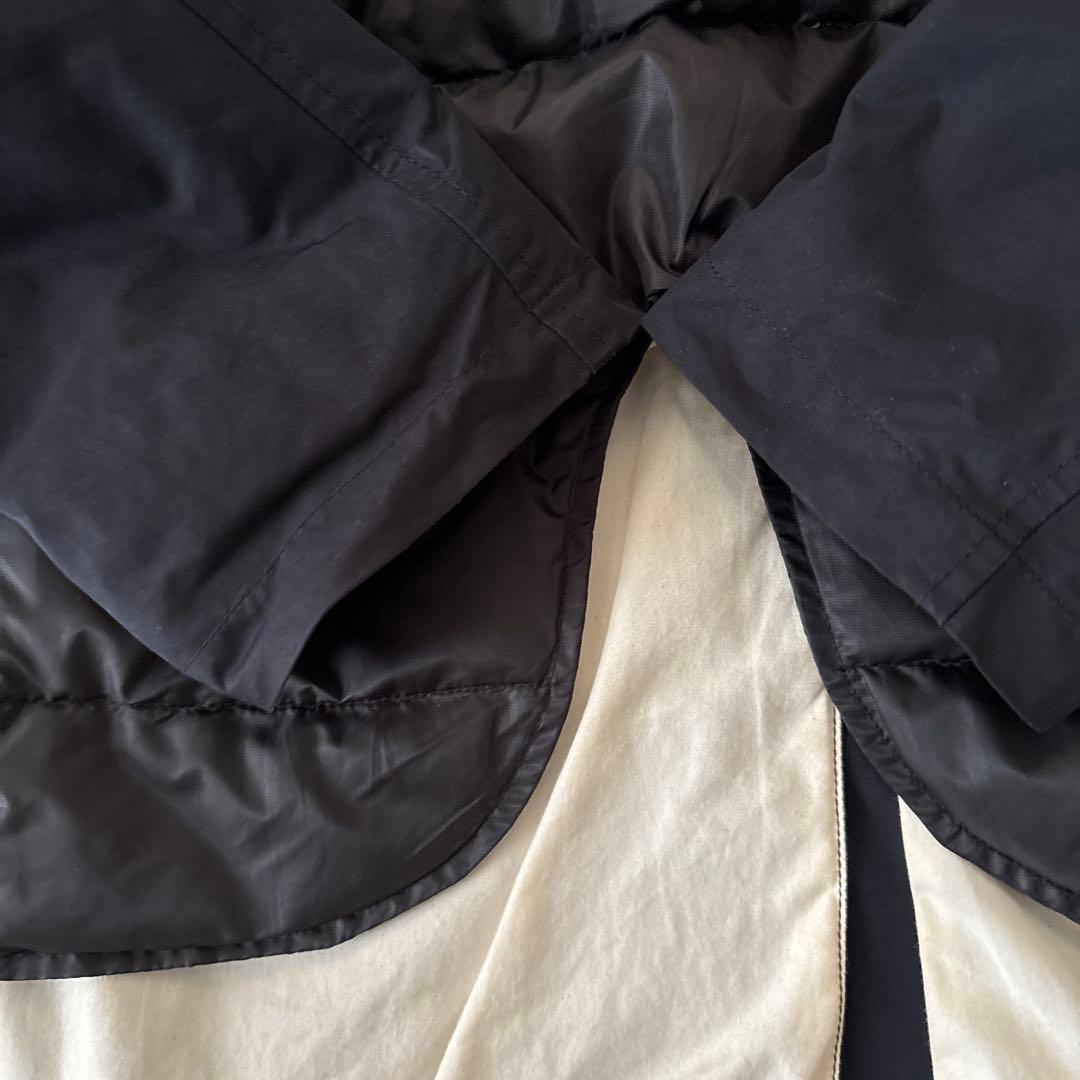 ビショップMORRIS & SONS ライナー付きステンカラーコート ネイビー