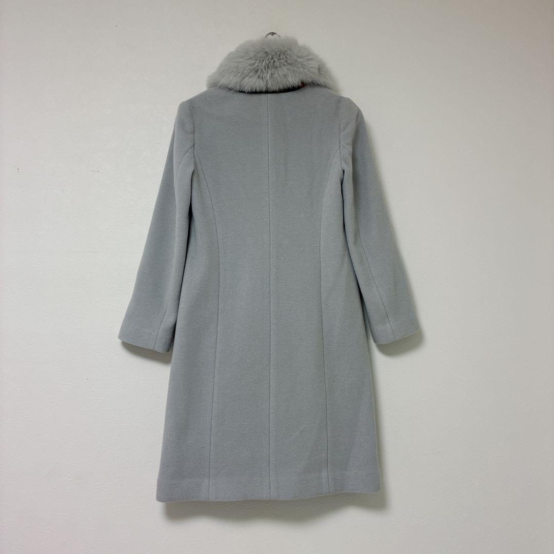 【1/12(月)まで限定お値下げ】4WAYファーストール付きノーカラーコート M