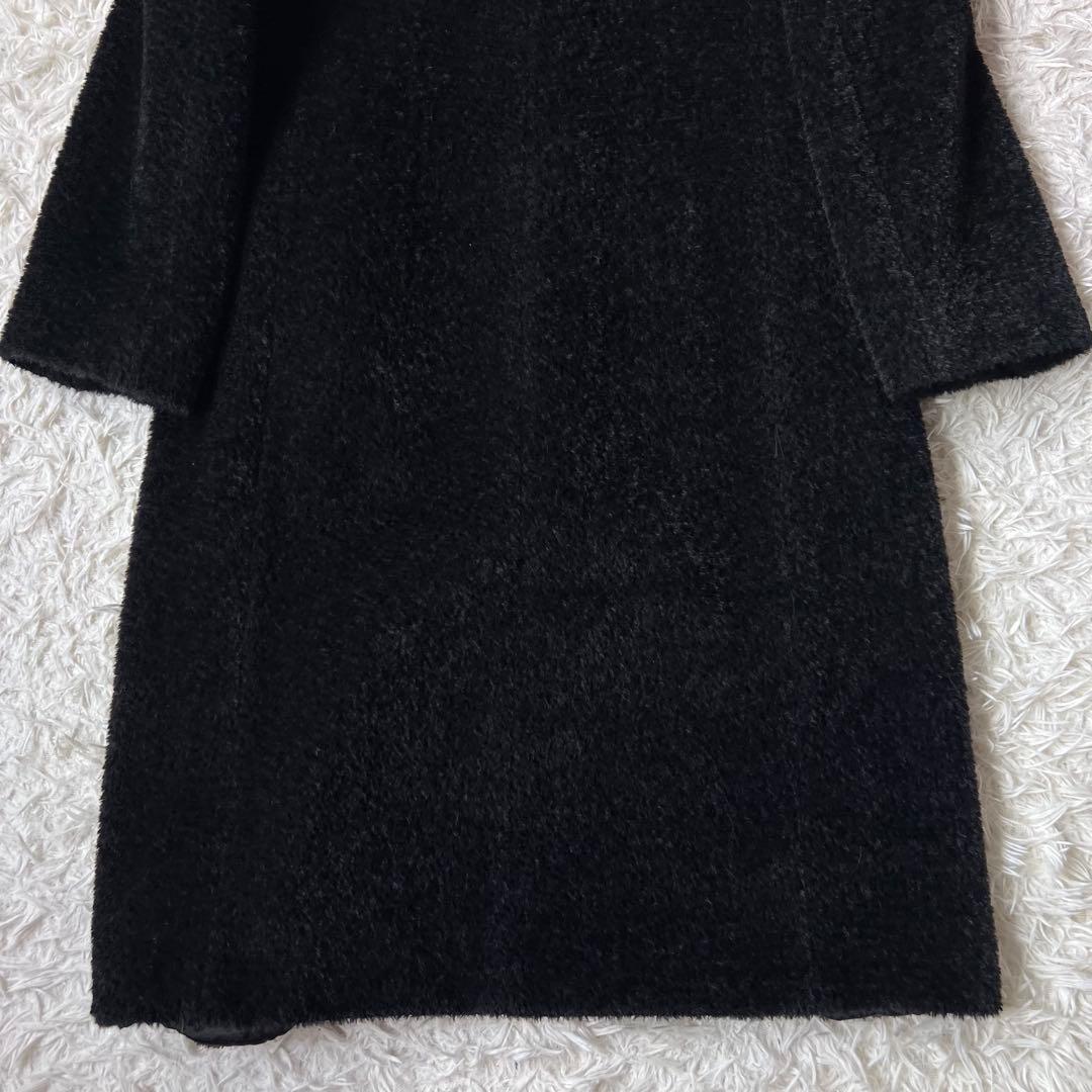 MaxMara マックスマーラ 白タグ アルパカ ボア チェスター コート
