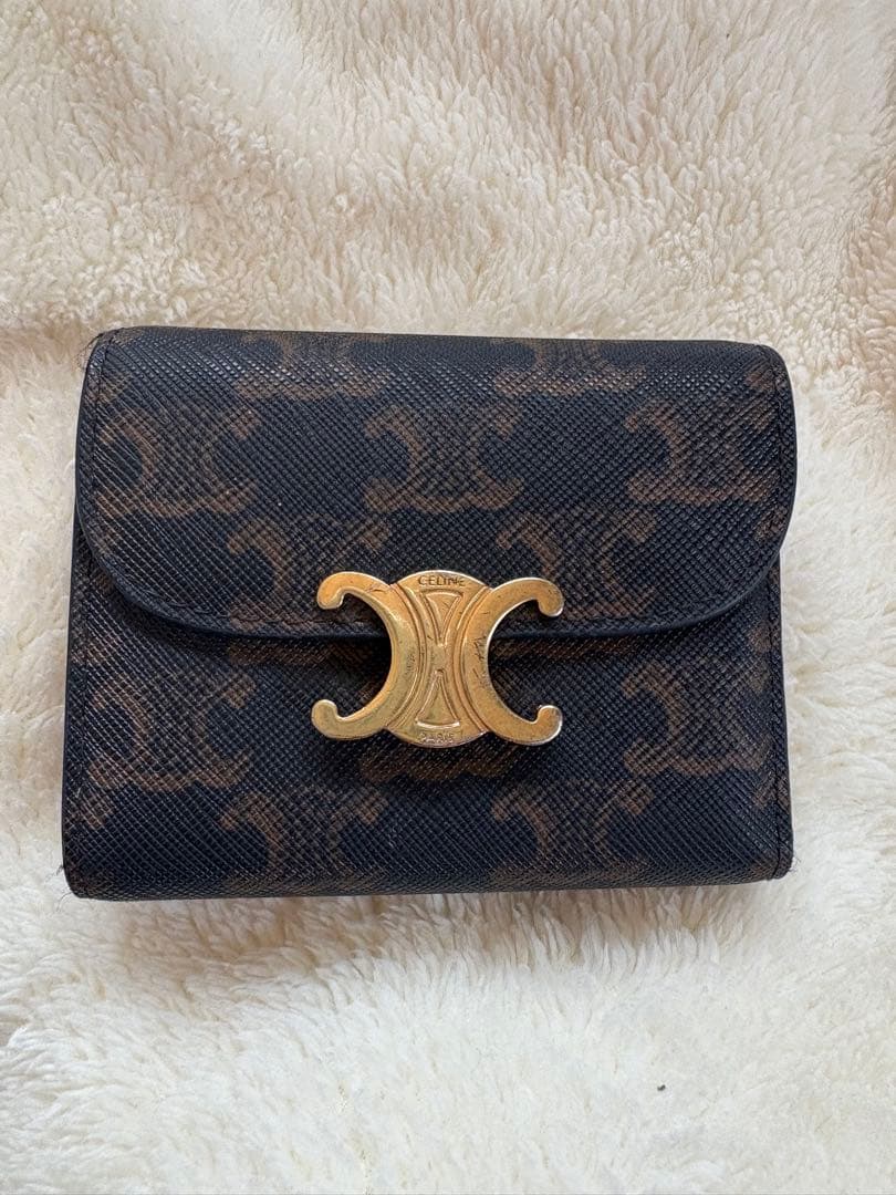 CELINE 三つ折り財布 モノグラム