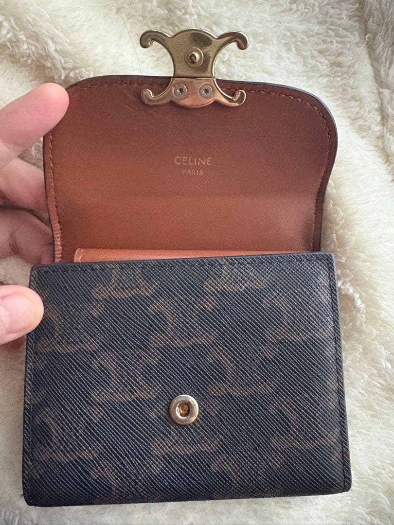 CELINE 三つ折り財布 モノグラム