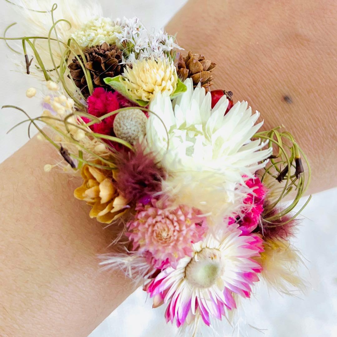 リストドレス　リストブーケ　リストレット　キャンドルリース