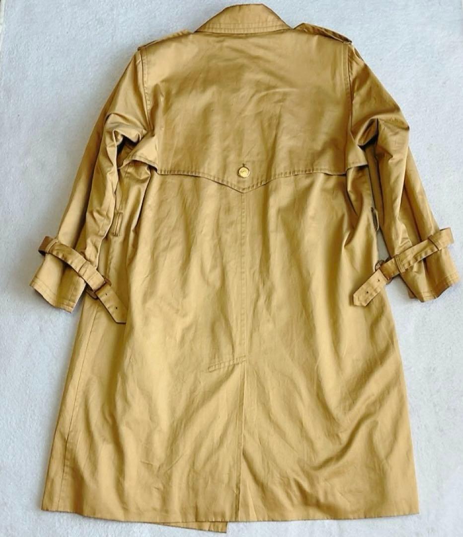 Yves Saint Laurent 金ボタン トレンチコート ベージュ　ダブル