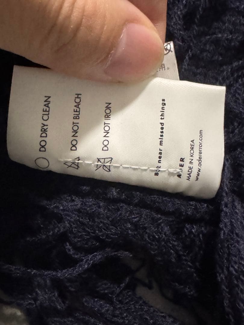 ヘ*ト様 美品 ADERERROR ader アーダーエラー マフラー ストール