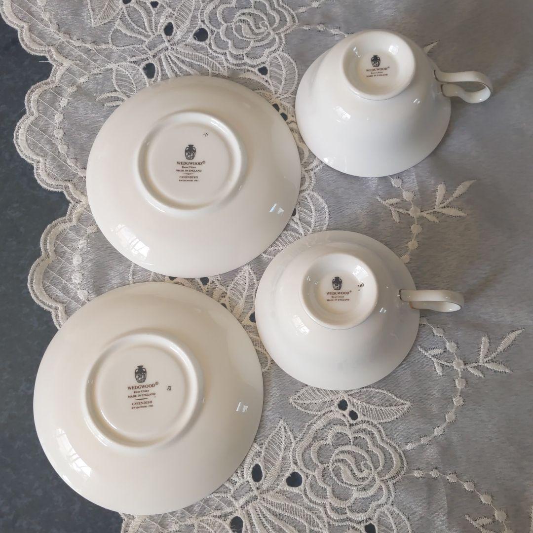 【８点まとめて】 ウェッジウッド キャベンディッシュ プレート中大皿 レア 廃盤