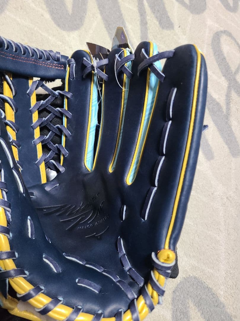 軟式グローブ 外野手用 ミズノプロ 1AJGR29107 2921　右投げ