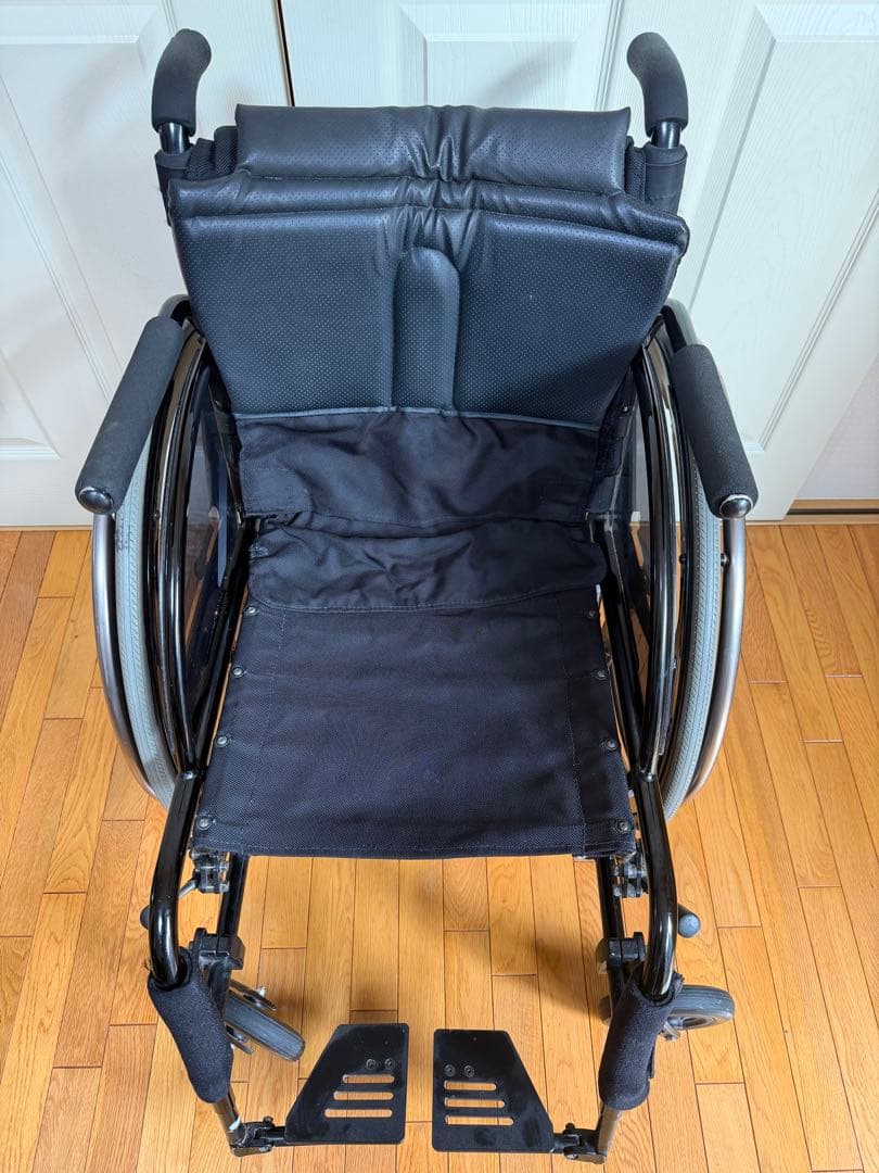 松永製作所マックスプレジャー 車椅子 カーボン ホイル