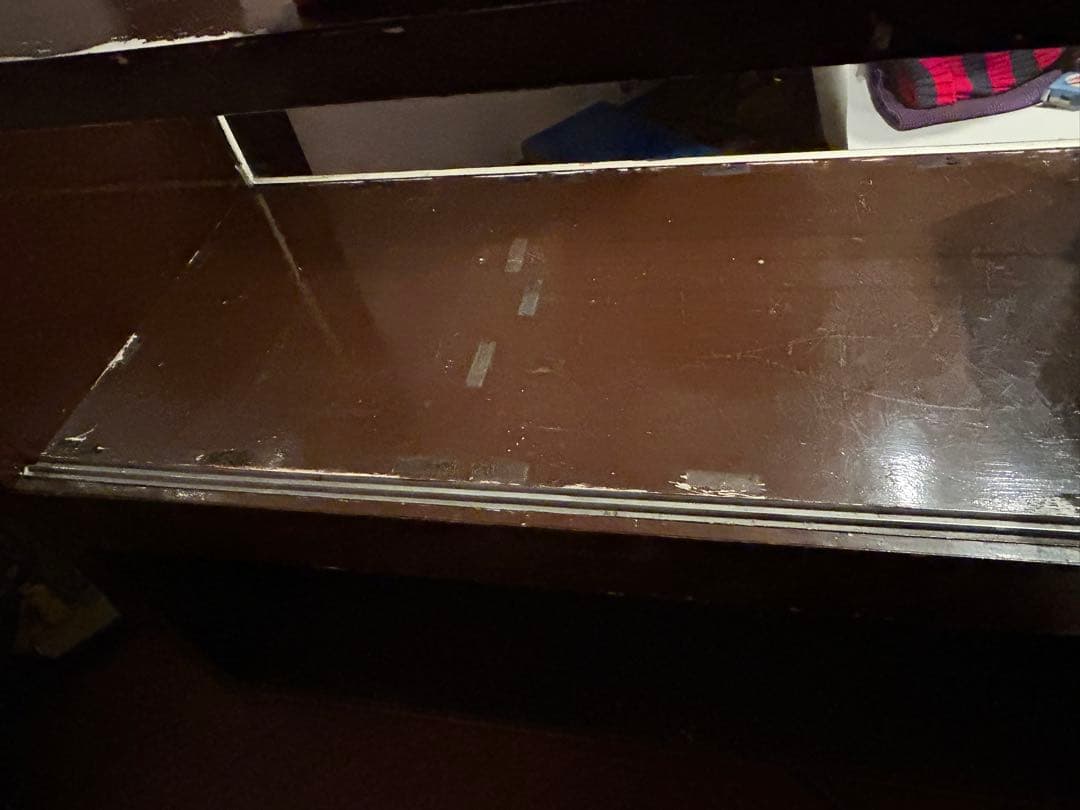 ヴィンテージ glass shelf