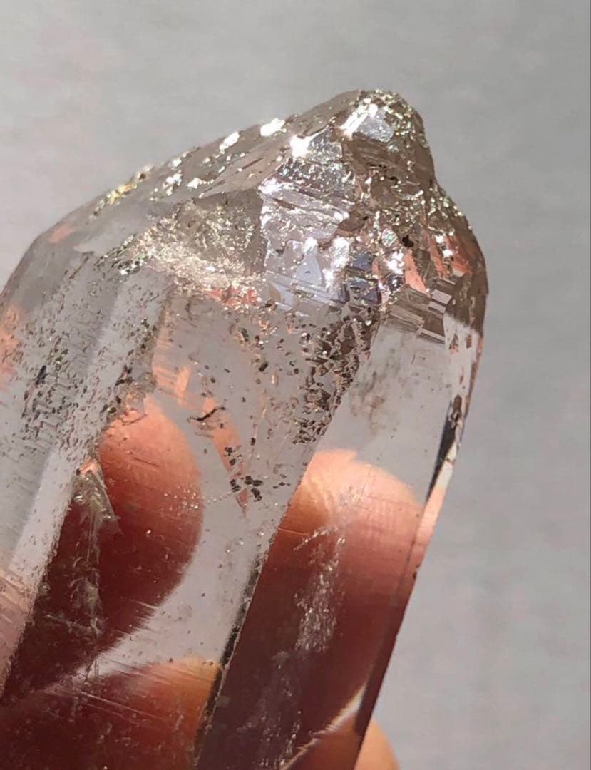 まる　2点　水晶