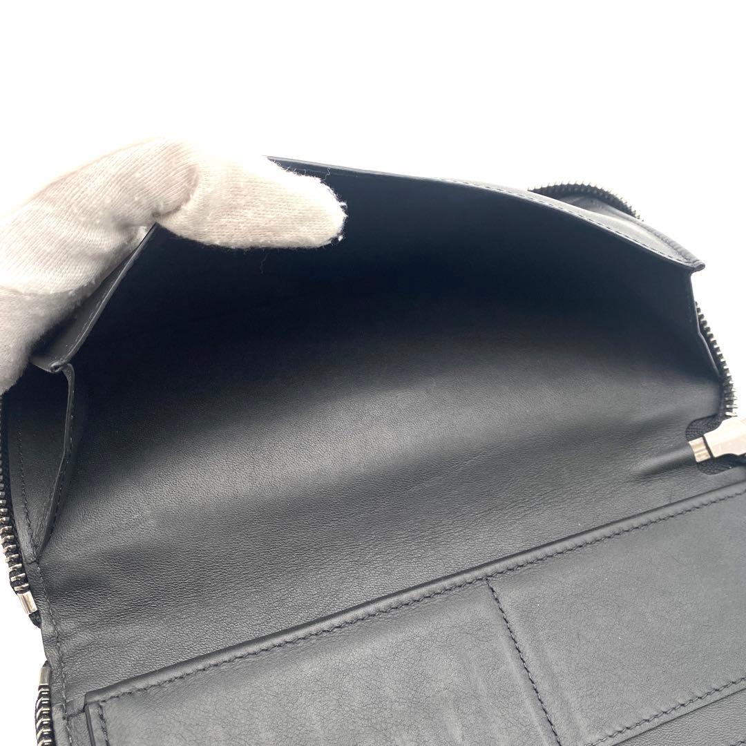 ルイヴィトン ダミエ アンフィニ ジッピーウォレット ヴェルティカル 長財布 黒