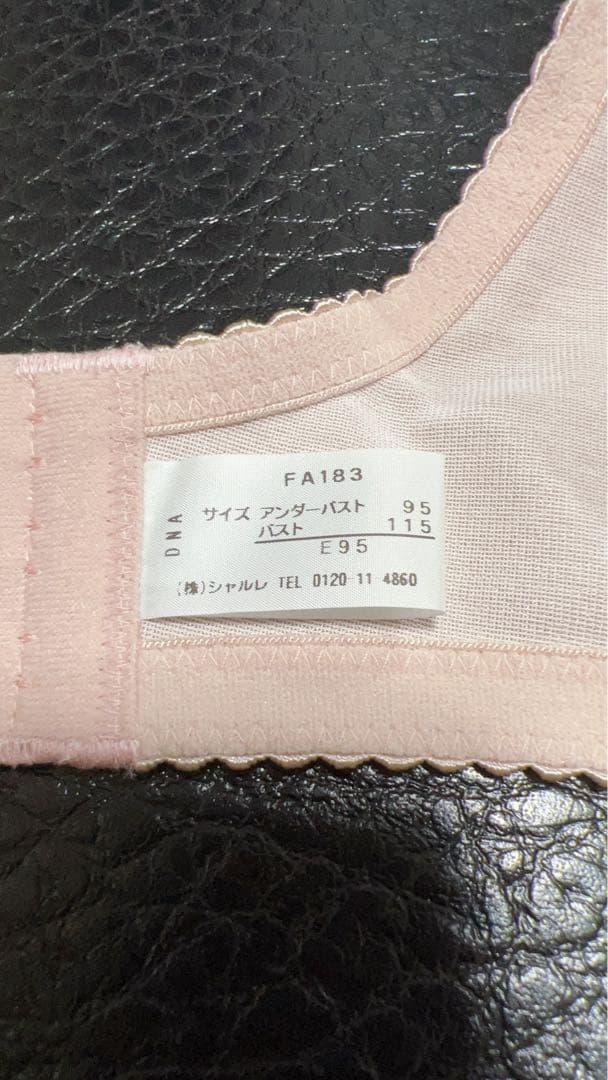 シャルレ ドゥバンナ ブラジャー E95 2色入 ピンク ブラウン FA183
