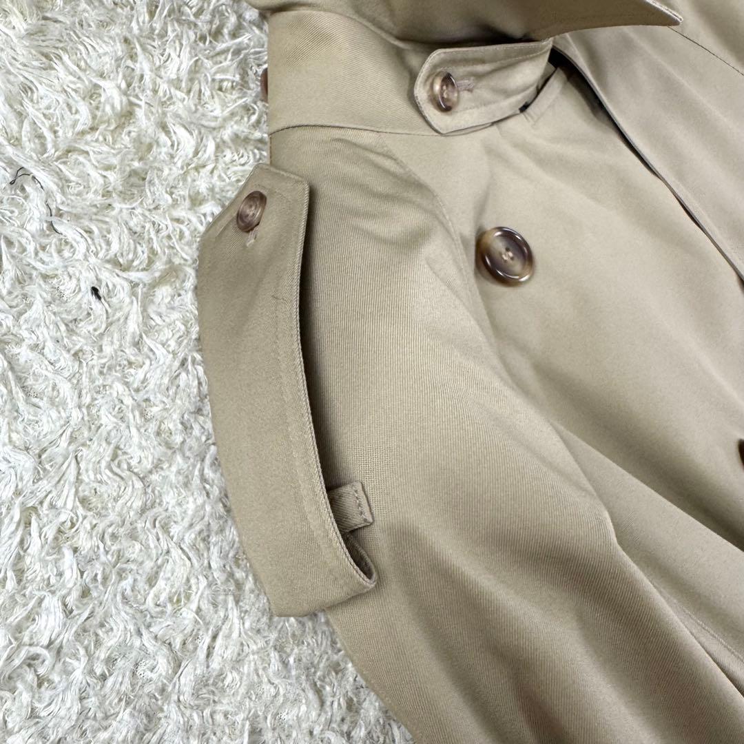 極美品★アクアスキュータム トレンチコート 英国製 大きいサイズ 3XL相当