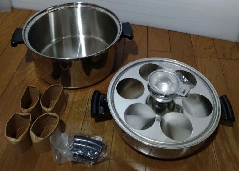 【ほぼ新品】アムウェイ ステンレス製多層蒸し器セット【美品】